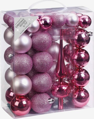 Christmas Goods by Inge Weihnachtsbaumschmuck in Pink: predná strana