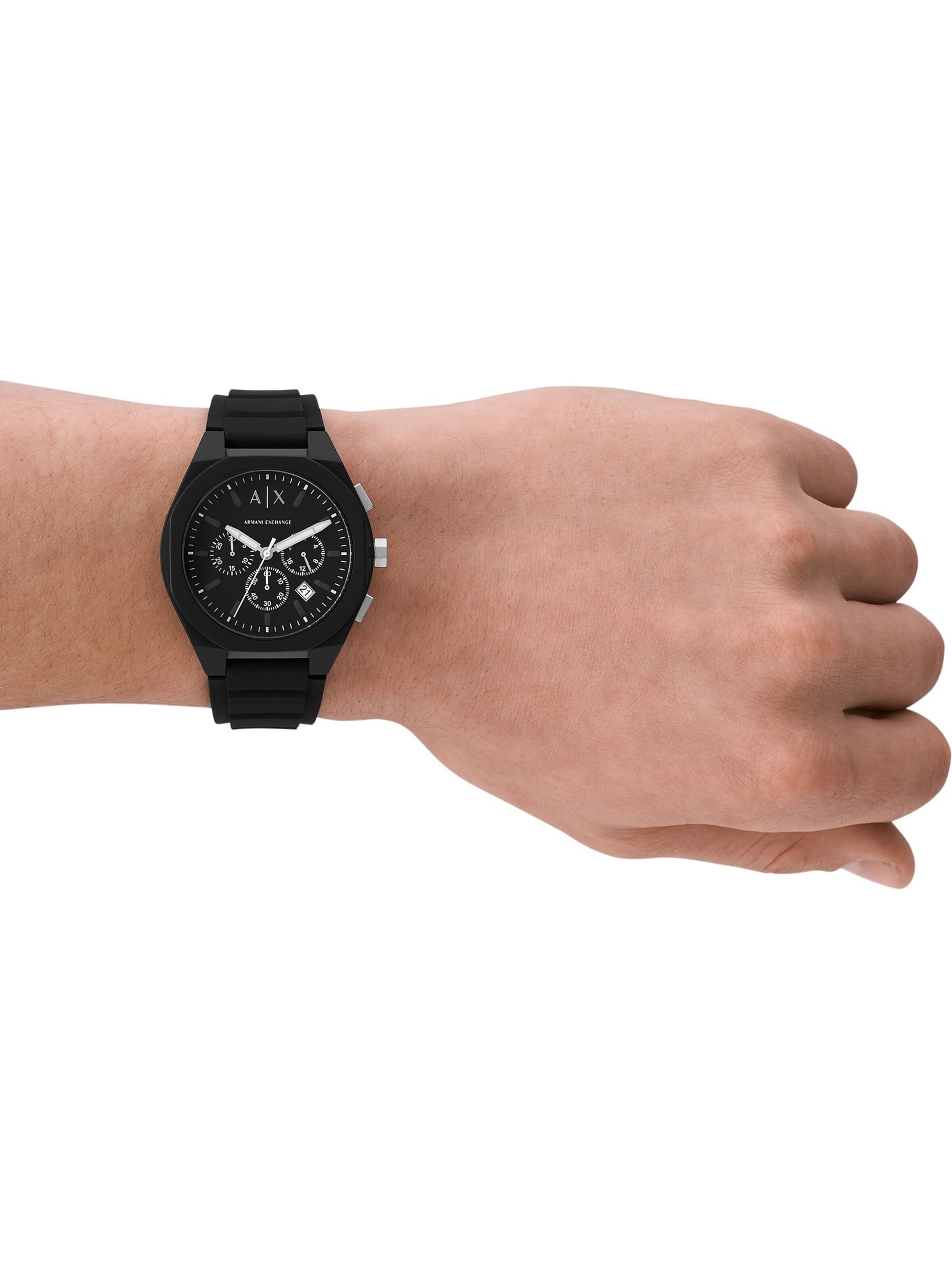 ARMANI EXCHANGE Analoogkell, värv must