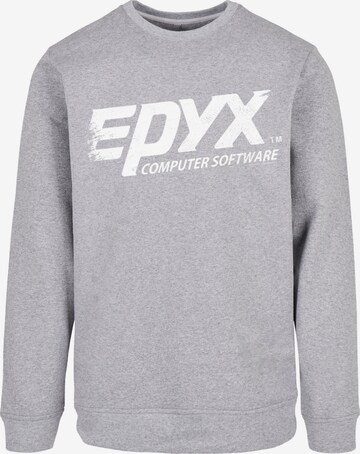 F4NT4STIC Sweatshirt 'SEVENSQUARED' in Grijs: voorkant