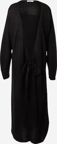 GLAMOROUS - Vestido de punto en negro: frente