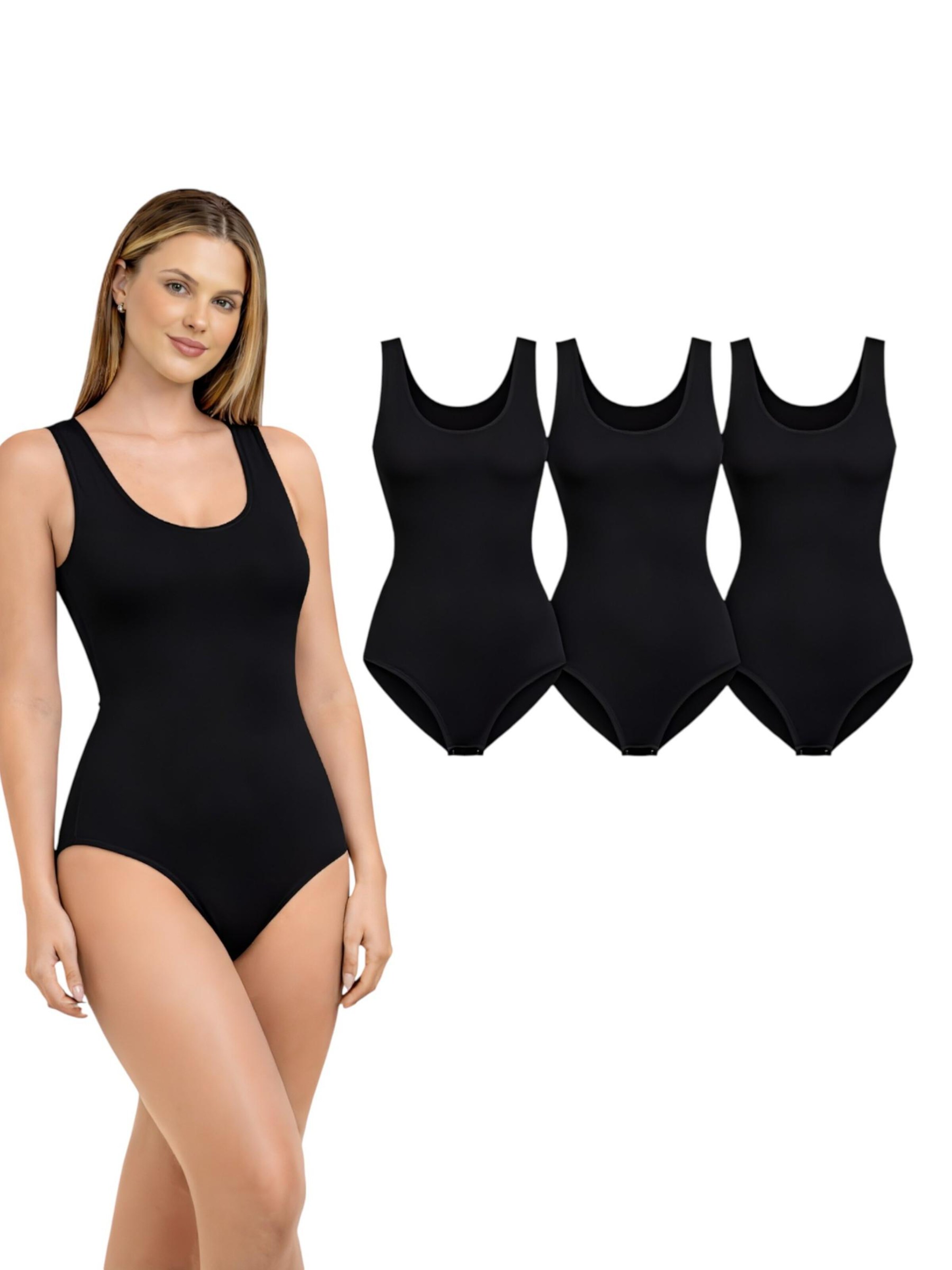 Body 'SERENI-BASIC' fashionshowcase en noir