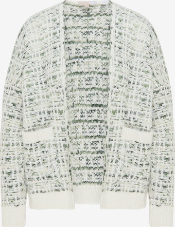 myMo NOW Knit Cardigan in White: front