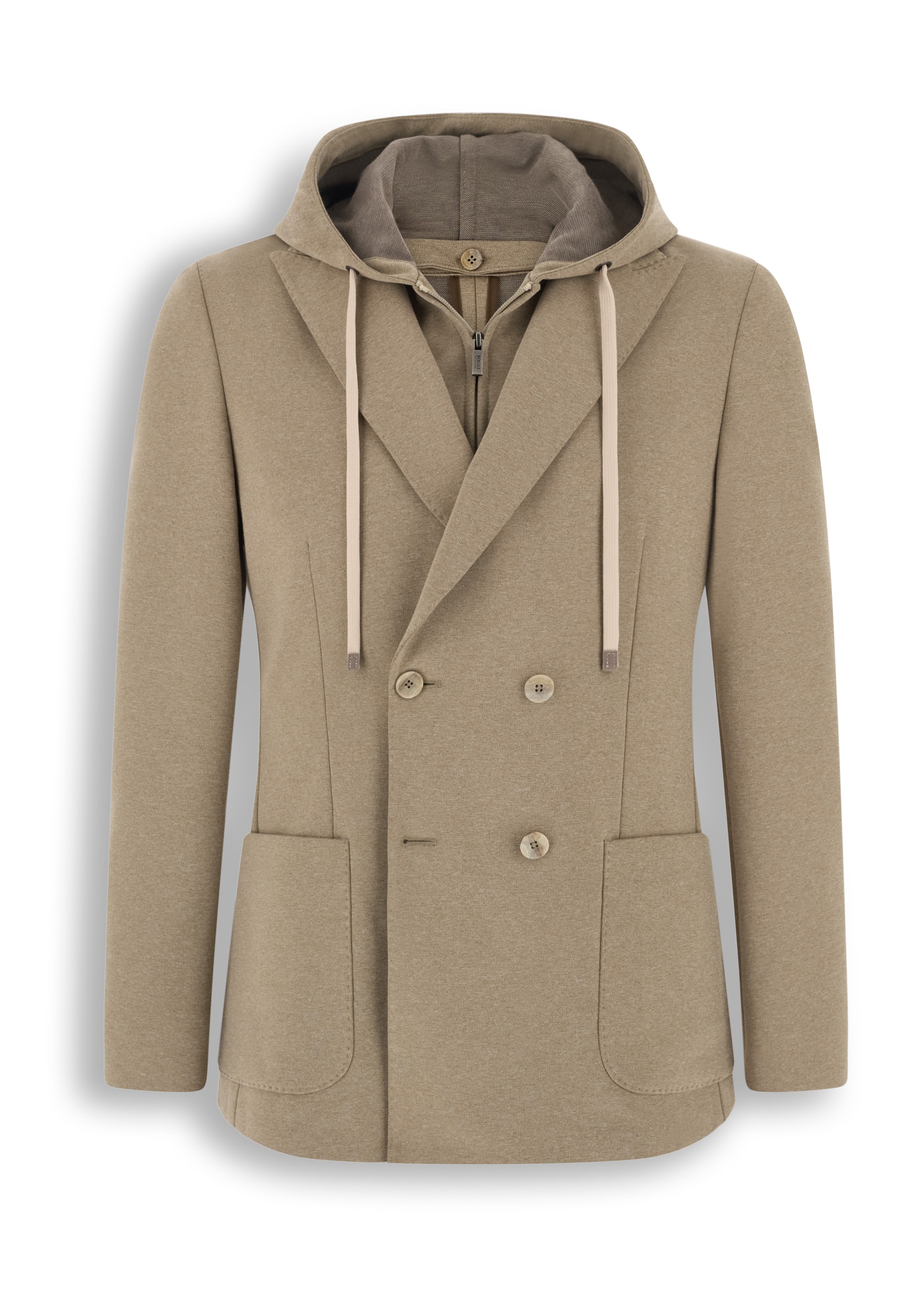 Boggi Milano Slim fit Colbert 'Madison' in Beige: voorkant