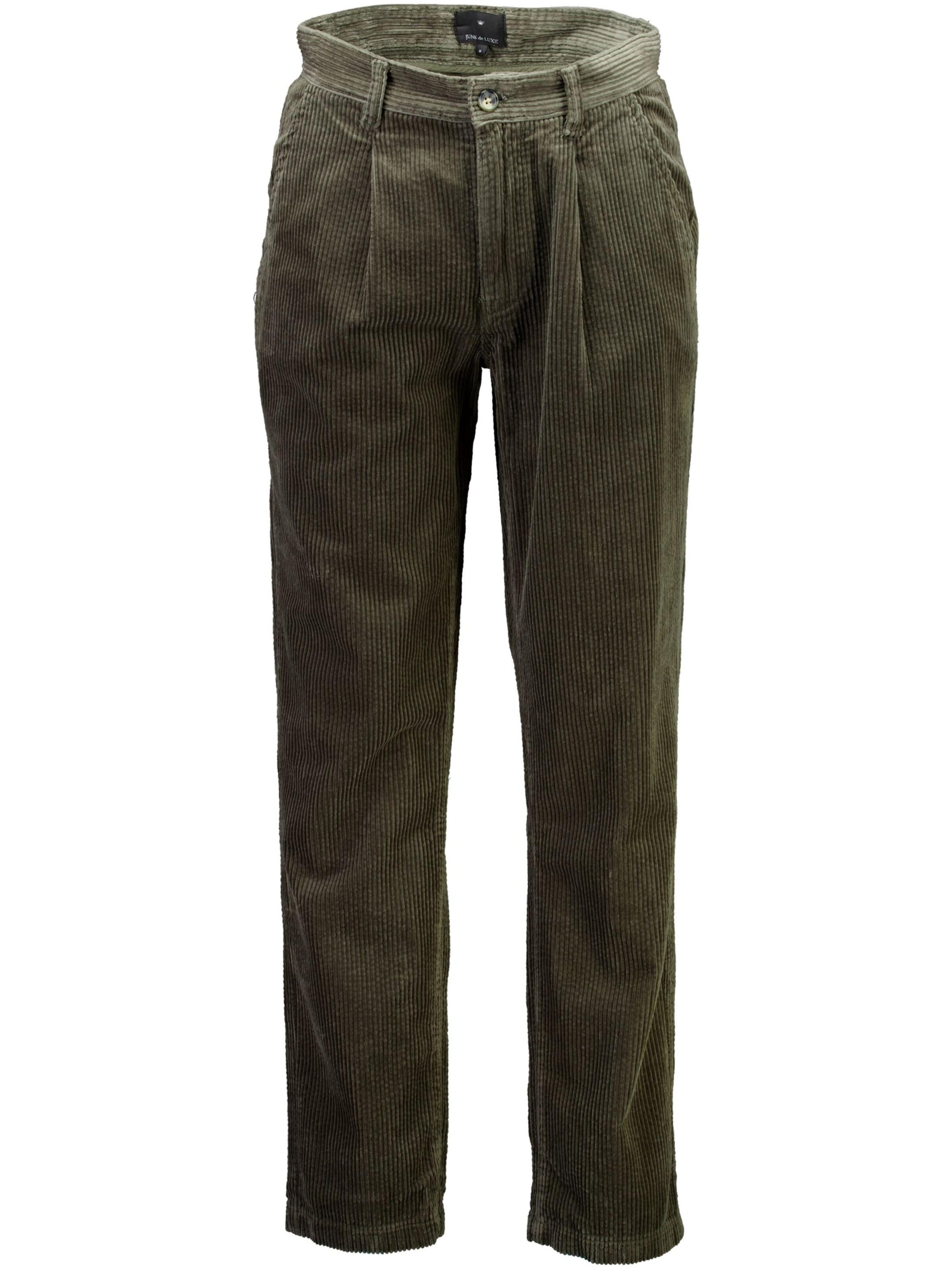 regular Pantaloni di Junk de Luxe in verde: frontale