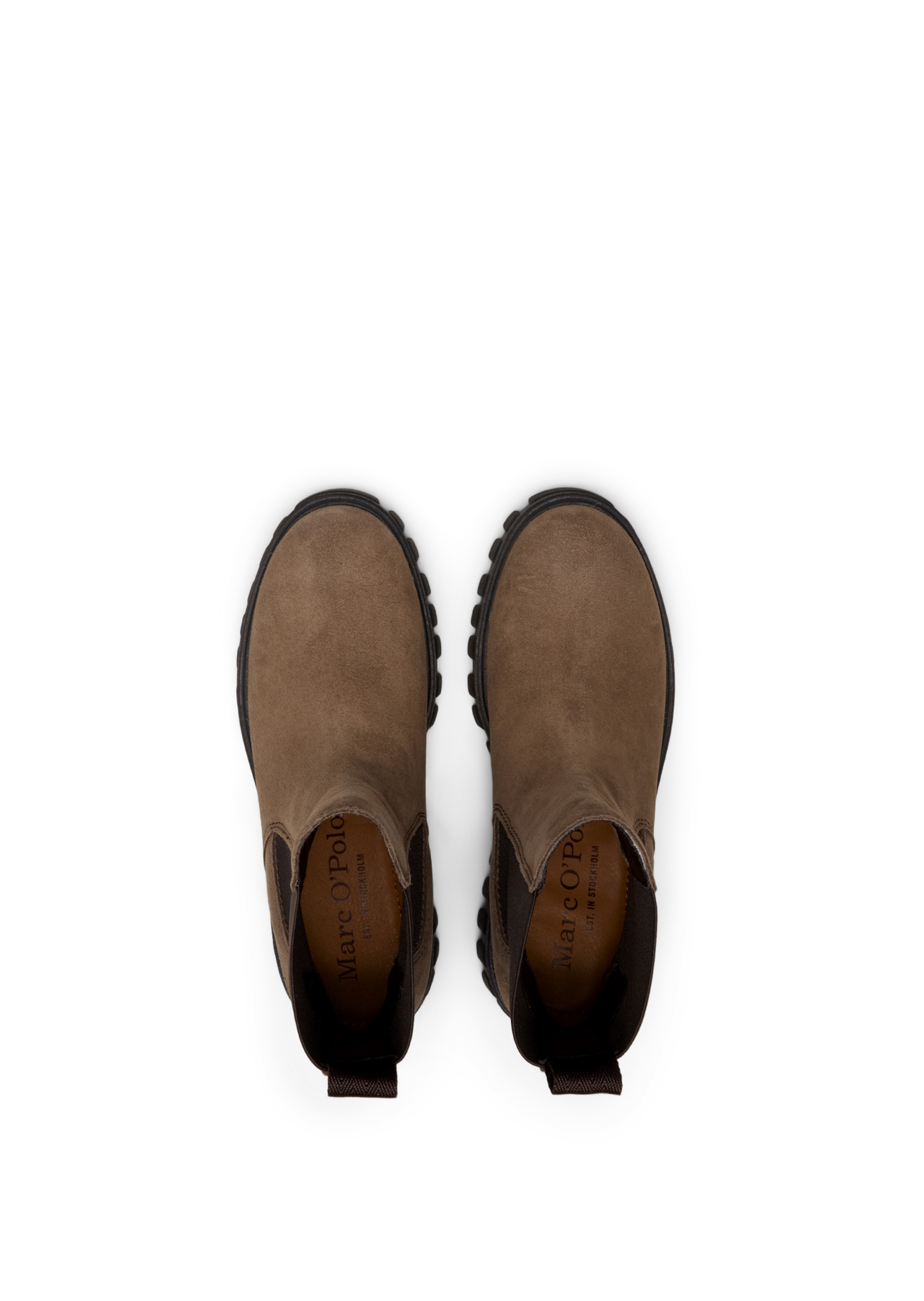 Marc O'Polo Chelsea Boot 'Valva' in Braun