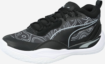 Pantofi sport 'Playmaker Pro Lava' de la PUMA pe negru: față