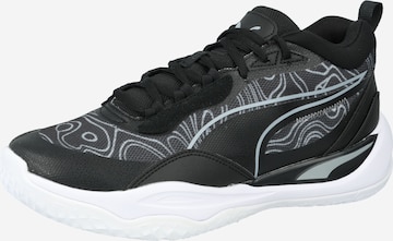 Chaussure de sport 'Playmaker Pro Lava' PUMA en noir : devant