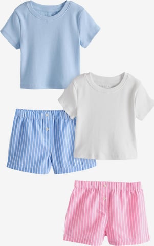 Next Pajamas in Blue: front