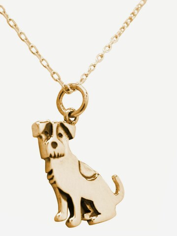 Gemshine Ketting 'Jack Russell Terrier Hund' in Goud