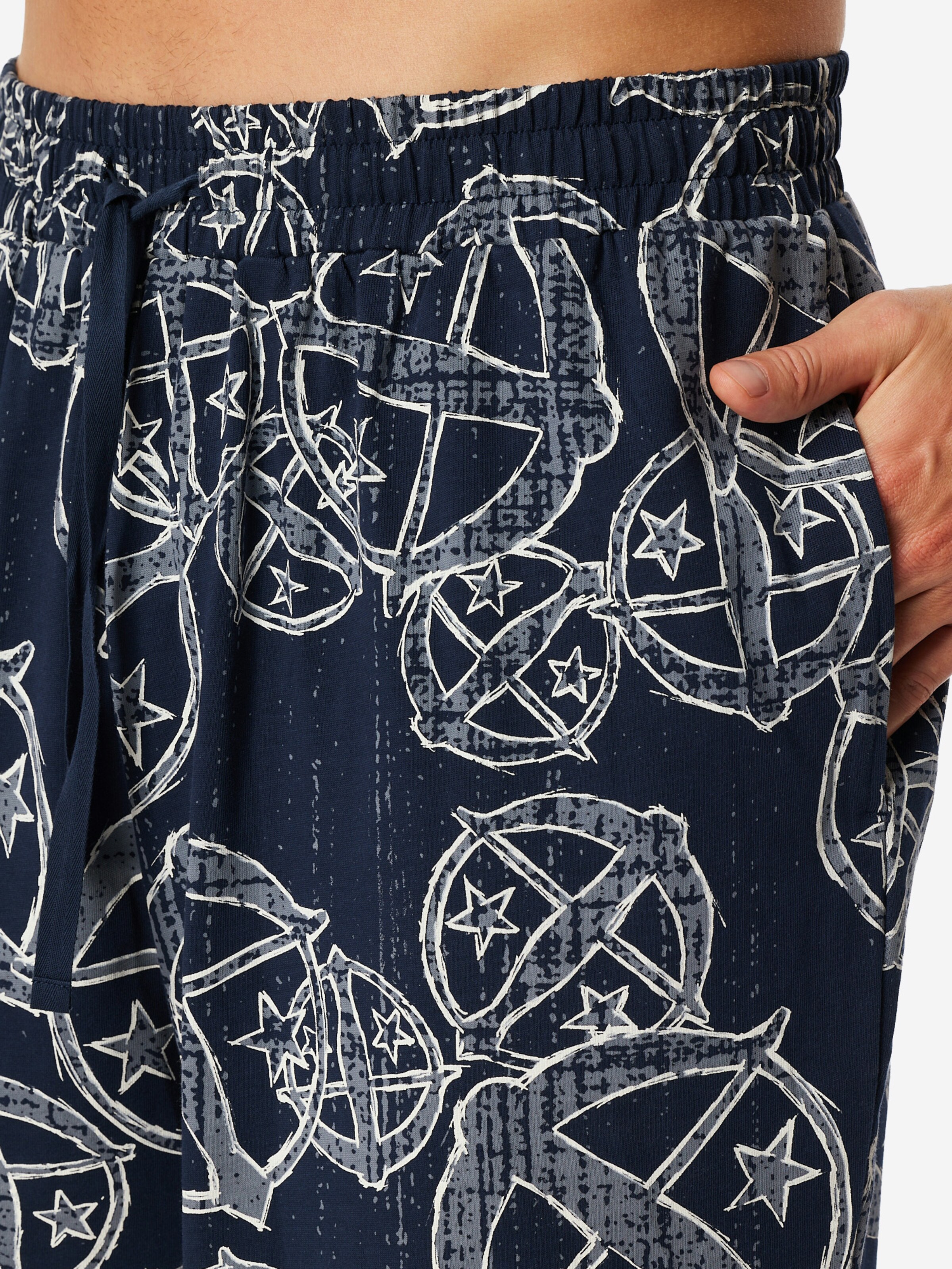 Pantalon de pyjama ' SCHIESSER 150 YEARS ' SCHIESSER en bleu