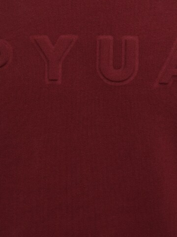 PYUA - Sweatshirt em vermelho