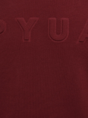 PYUA Sweatshirt i rød