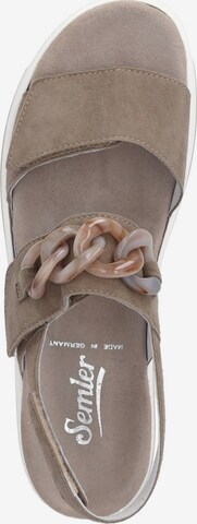 SEMLER Sandals 'Hanna H3075042' in Beige