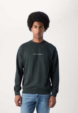 SCOTCH & SODA Mikina - Zelená: predná strana