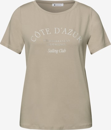 STREET ONE Тениска в бежово: отпред