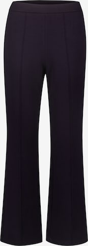 zero Flared Broek in Blauw: voorkant