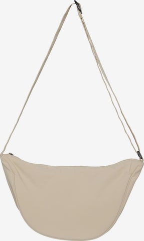 PIECES - Bolso de hombro 'AMANDA' en gris: frente