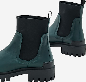 EDITED Chelsea boots 'Tyshawn' i grön