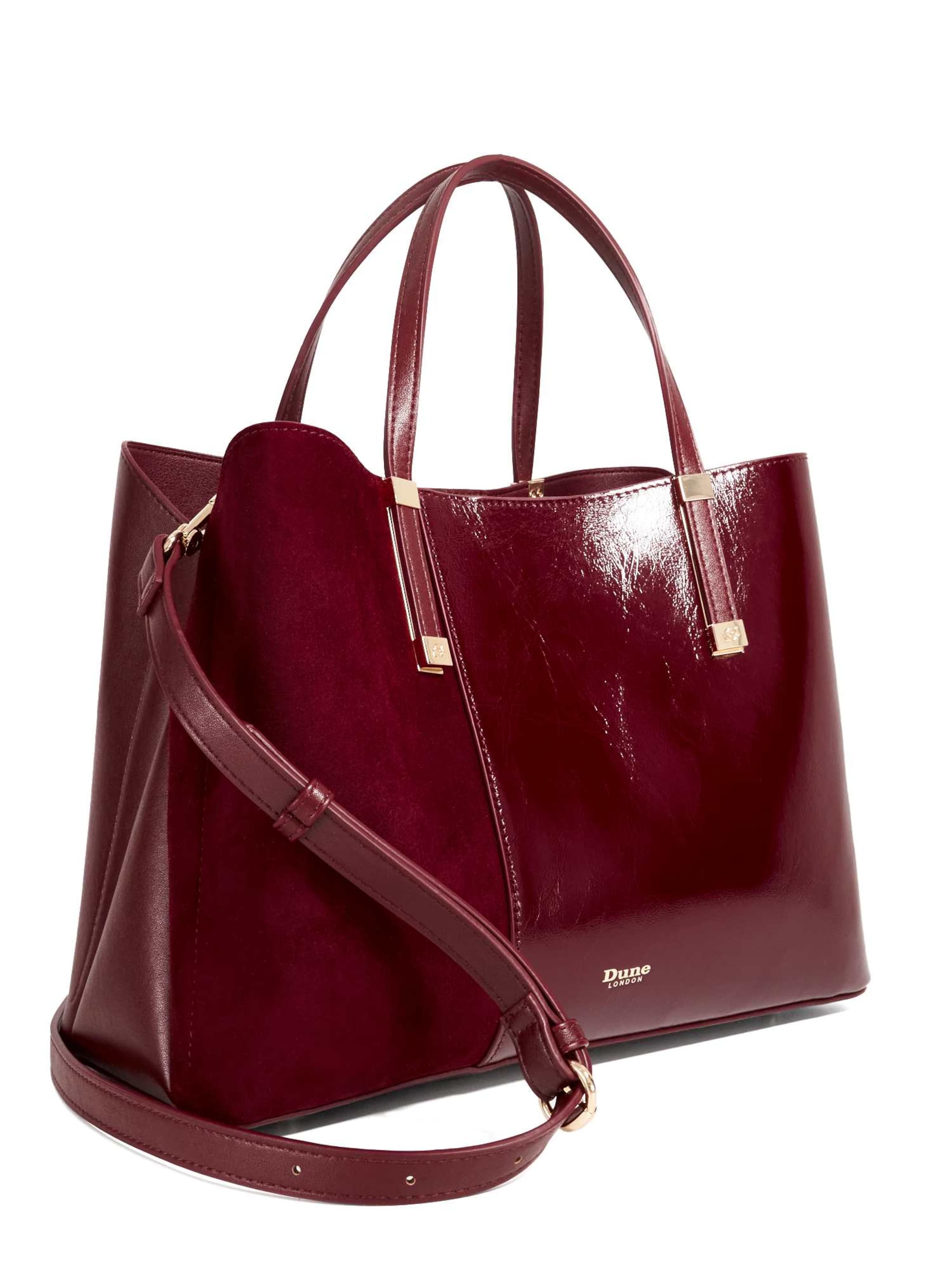 Sac bandoulière Dune LONDON en rouge