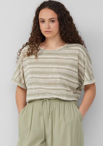 QS Shirt in Groen