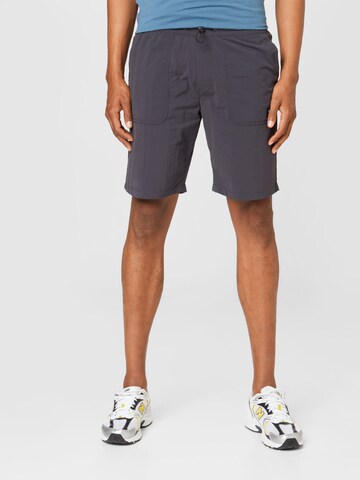 TOM TAILOR DENIM Loosefit Shorts in Grau: predná strana