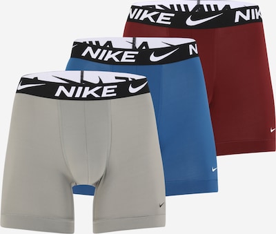 NIKE Sports underpants in Blue / Grey / Wine red / White, Item view