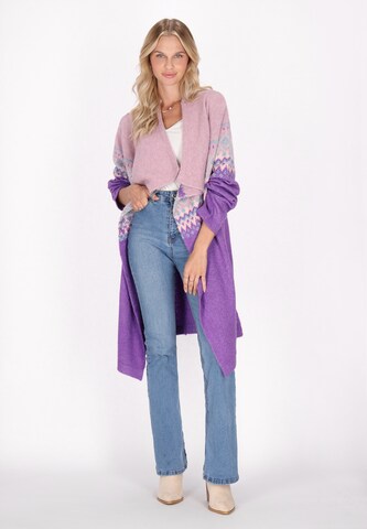 Cardigan IZIA en violet