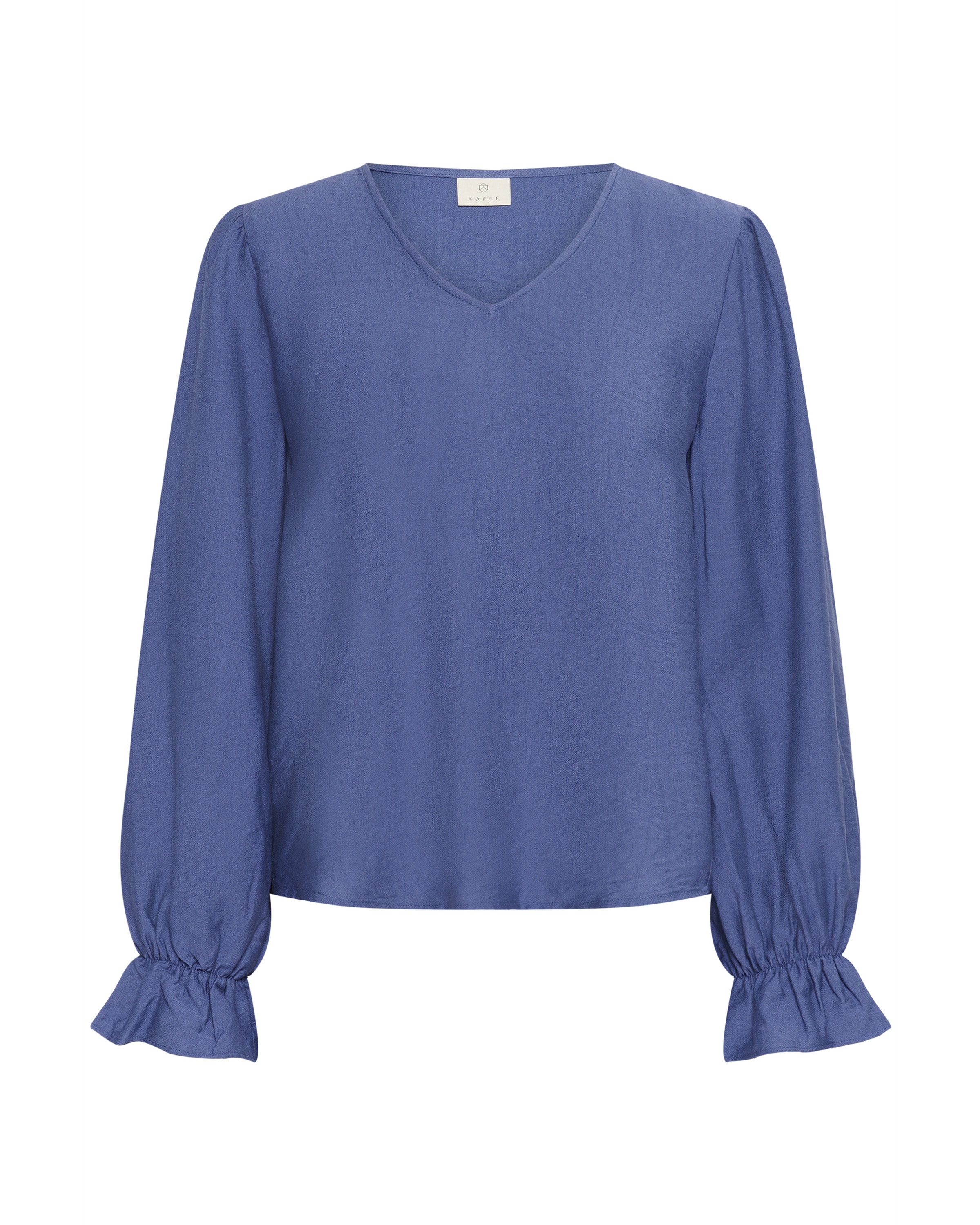 Kaffe - Blusa 'KARea' en azul: frente