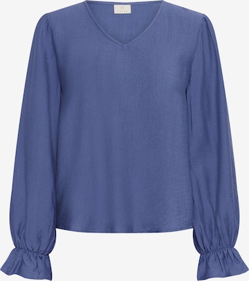 Kaffe - Blusa 'KARea' en azul: frente