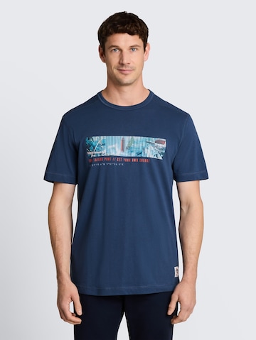 TOM TAILOR Shirt in Blauw: voorkant