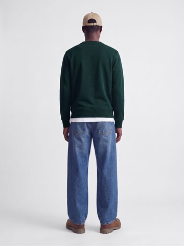Sweat-shirt 'JJRush' JACK & JONES en vert