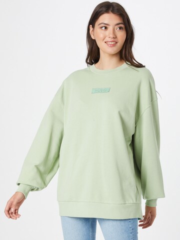 HUGO Sweatshirt 'Dashimara_1' in Green: front