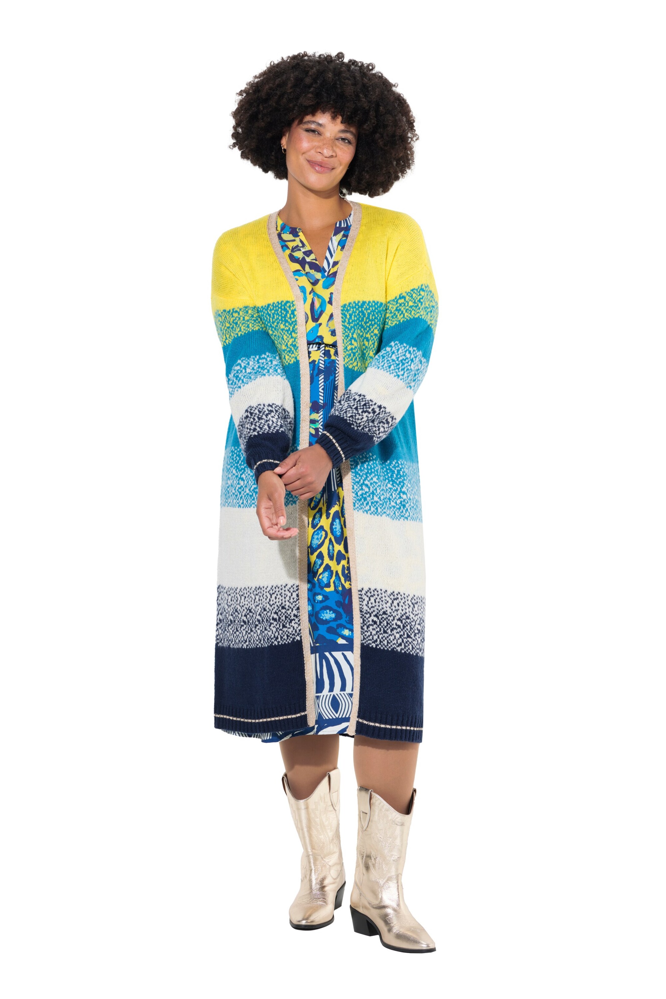 Angel of Style Gebreid vest in Gemengde kleuren: voorkant