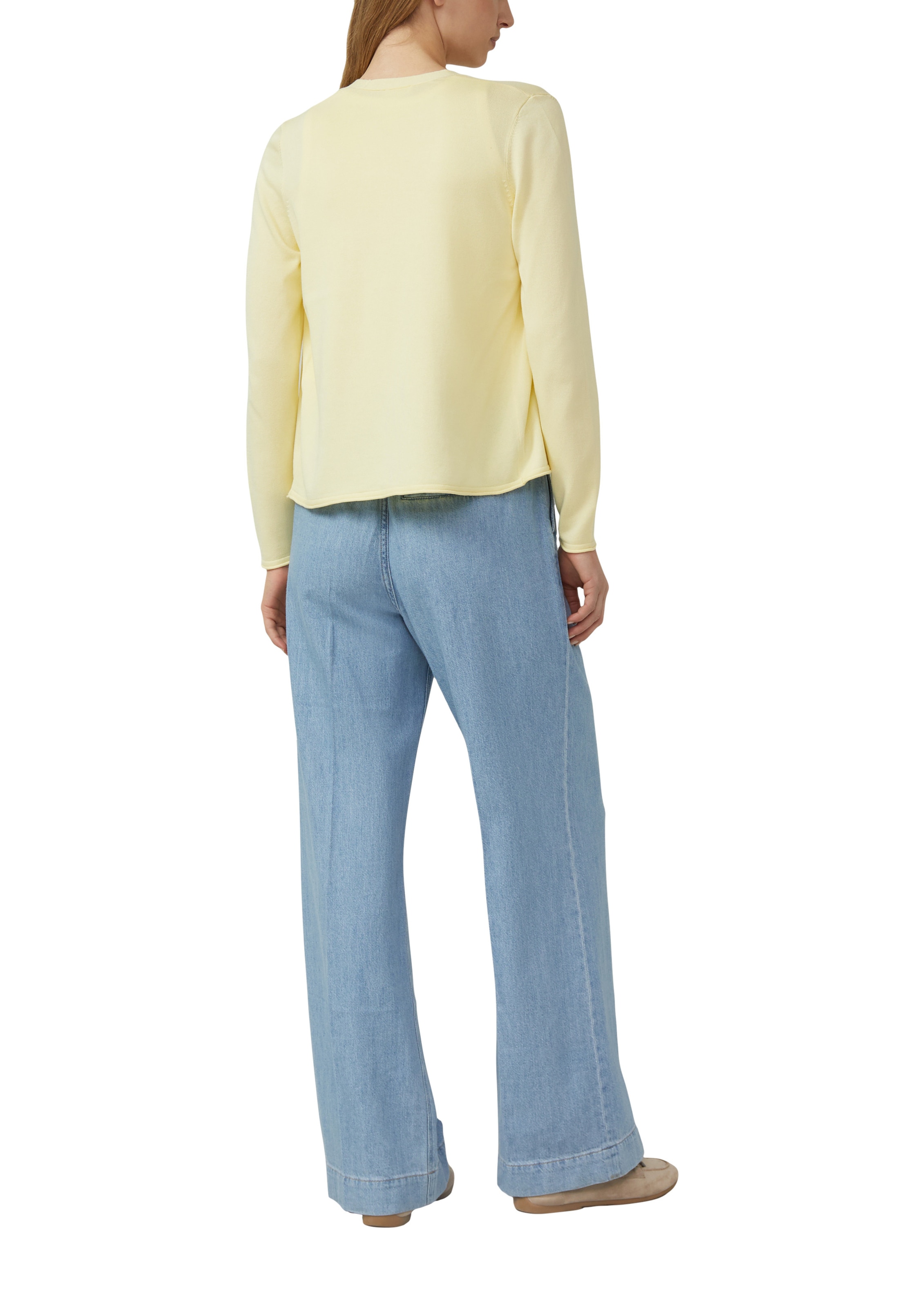 s.Oliver Strickjacke in Gelb