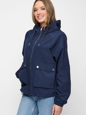 Covered Tussenjas 'Mara' in Blauw: voorkant