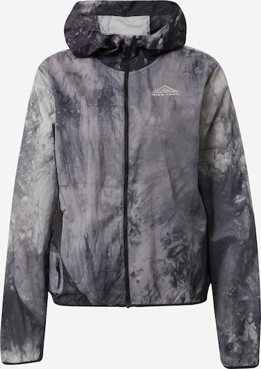 NIKE Chaqueta deportiva en gris / negro, Vista del producto