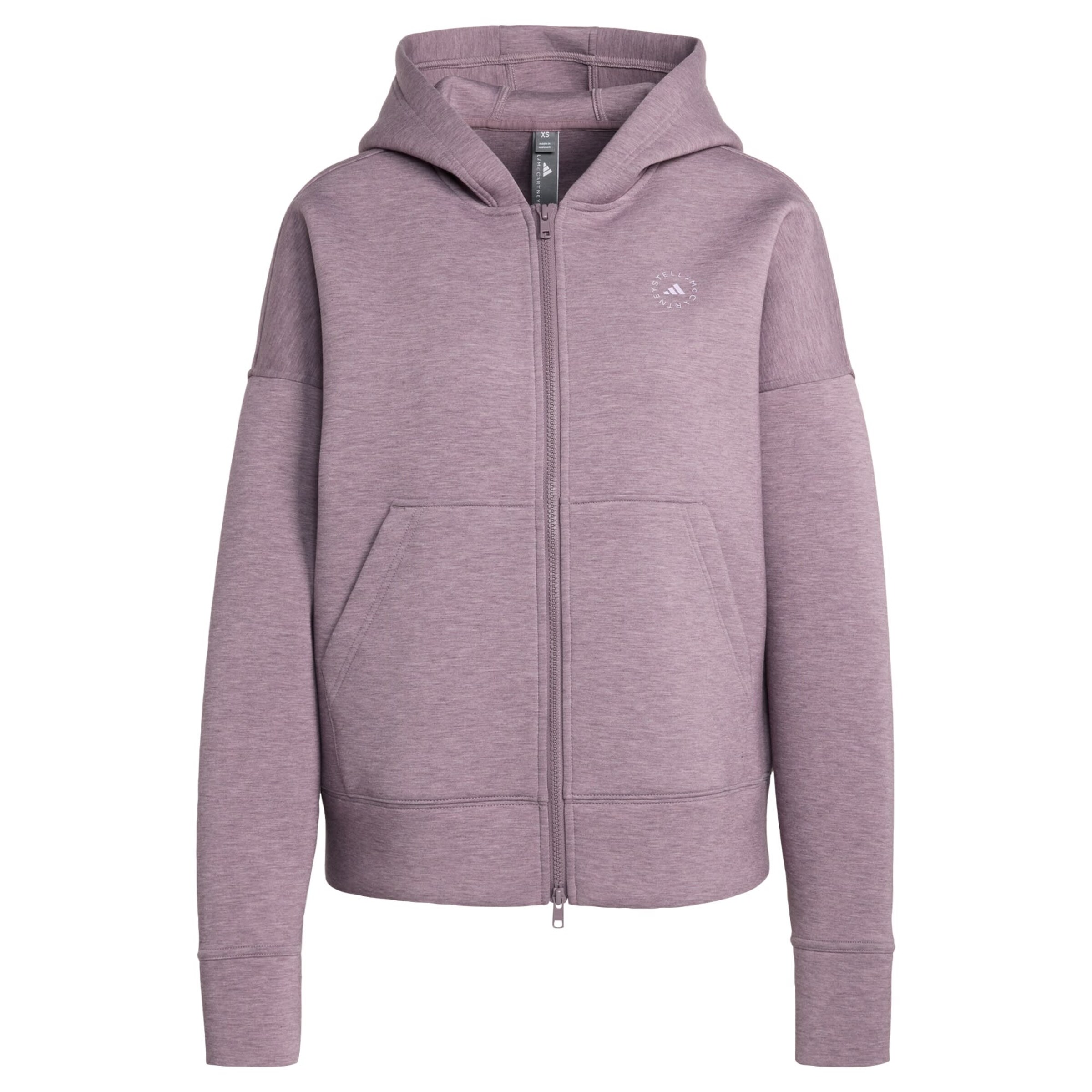 ADIDAS BY STELLA MCCARTNEY Sportief sweatvest 'Scuba' in Lila: voorkant