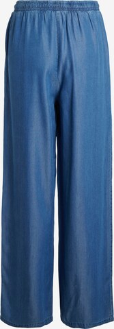 VILA Wide Leg Hose 'Givani' in Blau