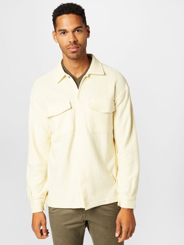 BURTON MENSWEAR LONDON Between-Season Jacket in Beige: front