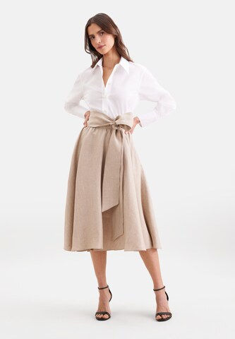 SEIDENSTICKER Rok in Beige