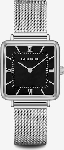Eastside Analog Watch in Silver: front