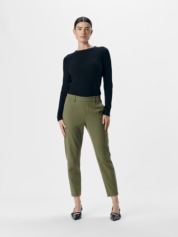 OBJECT Slimfit Hose 'OBJLisa' in Grün