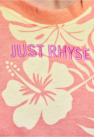 Maglietta 'Holidays ' di Just Rhyse in rosa