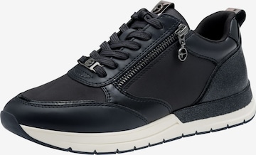 Tamaris Sneakers laag in Blauw: voorkant