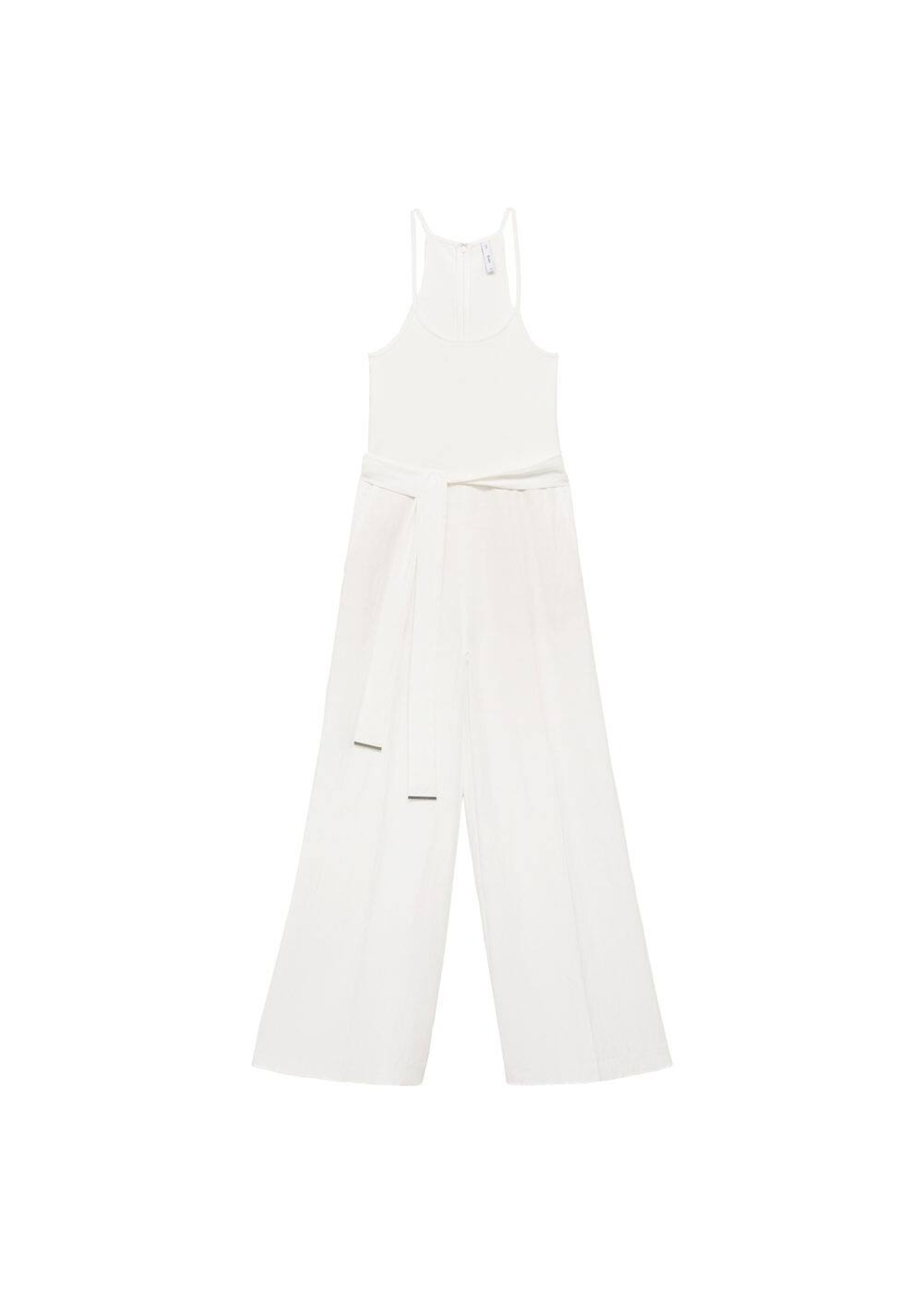 MANGO Jumpsuit 'Berta' in White: front