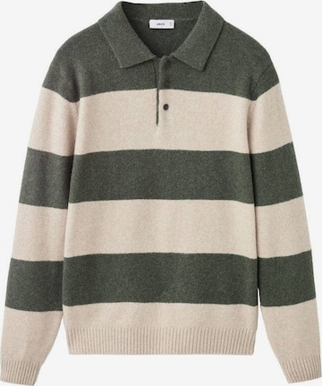 MANGO MAN Poloshirt 'Lotusr' in Grün: Vorderseite