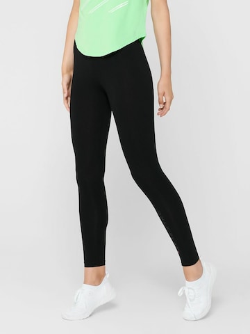 ONLY PLAY Skinny Workout Pants in Black: front