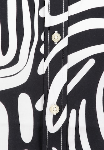 Comfort fit Camicia 'Sunglasses' di Key Largo in nero