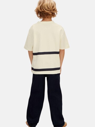 Calvin Klein Kids - Camiseta 'VARSITY SS T-SHIRT' en blanco