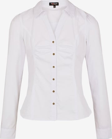 Morgan Blouse 'CARAM' in White: front